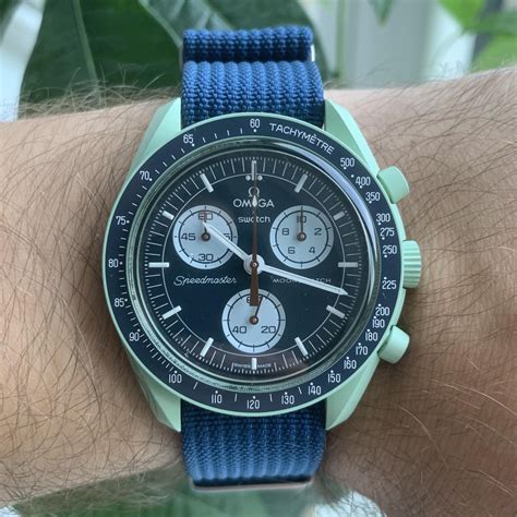 moonswatch earth strap